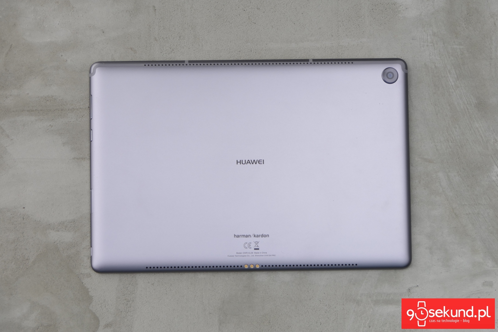 Recenzja tabletu Huawei MediaPad M5 (CMR-AL09) 10 cali - 90sekund.pl