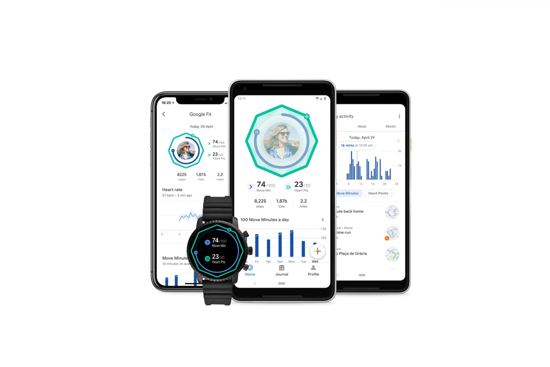 Nowa wersja aplikacji do monitorowania aktywności fizycznej Google Fit