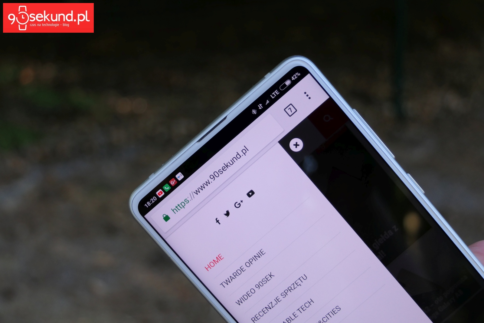 Recenzja Xiaomi Mi Mix 2s - 90sekund.pl / Michał Brożyński