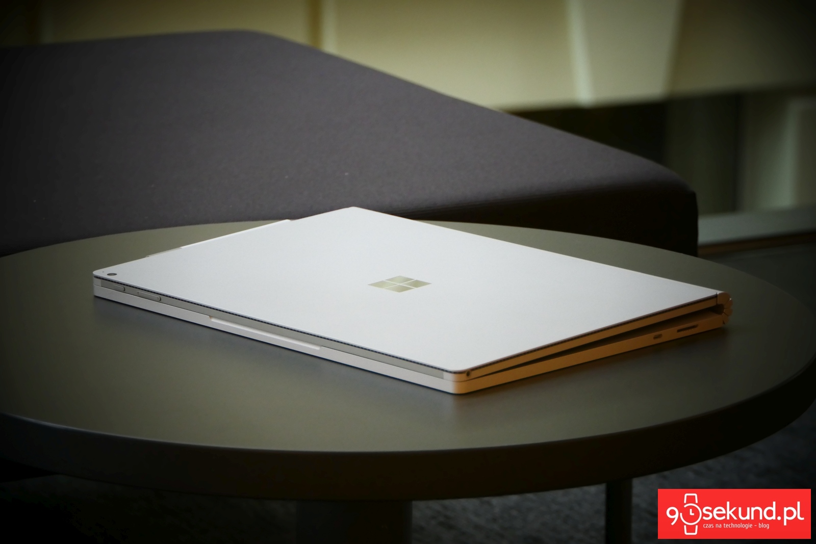Recenzja Microsoft Surface Book 2 (15 cali) - Michał Brożyński - 90sekund.pl