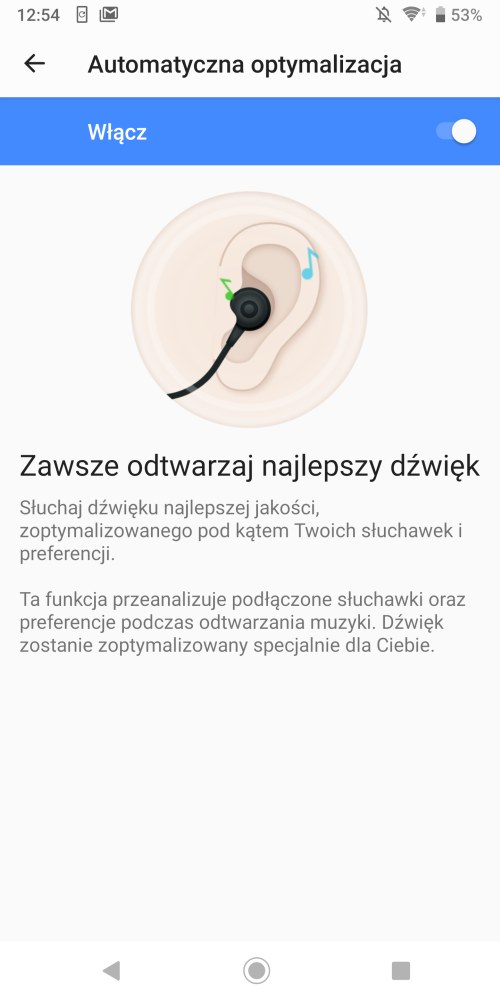 Muzyka i brzmienie Sony Xperii XZ3 - Michał Brożyński 90sekund.pl